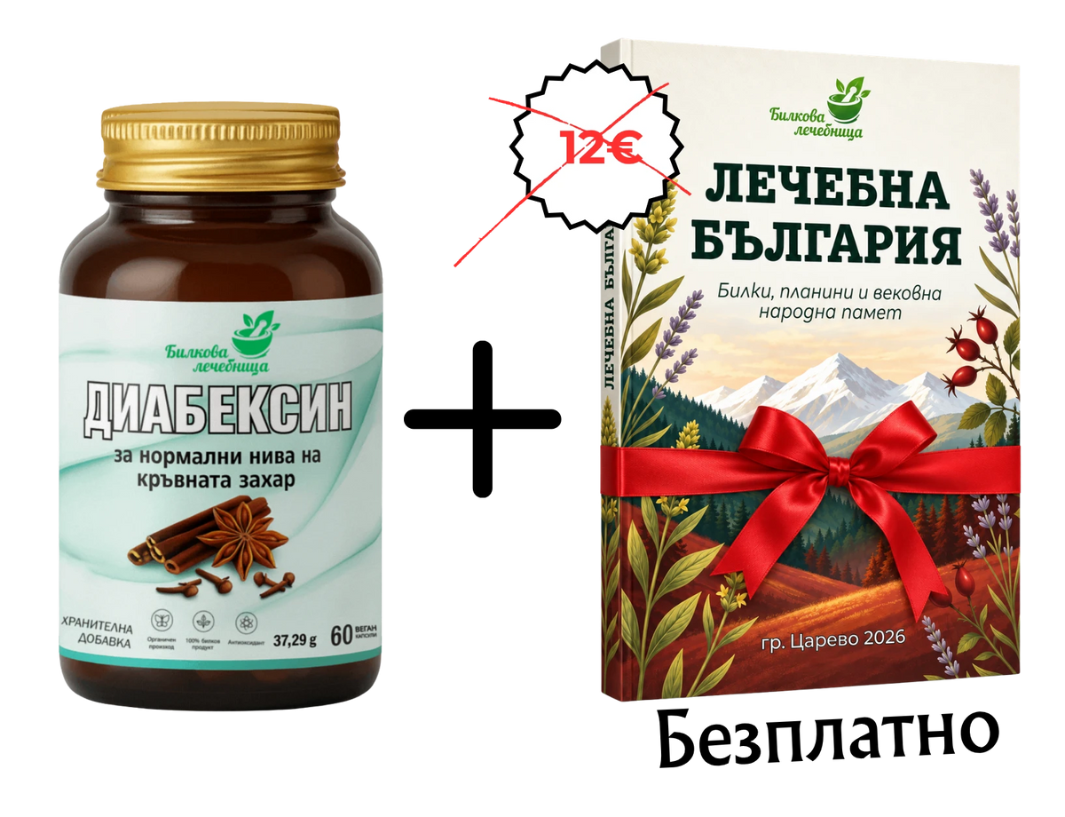 Диабексин с подарък книга Лечебна България