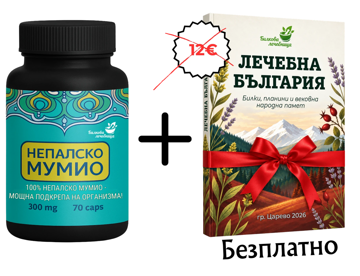 Непалско Мумио с подарък книга Лечебна България