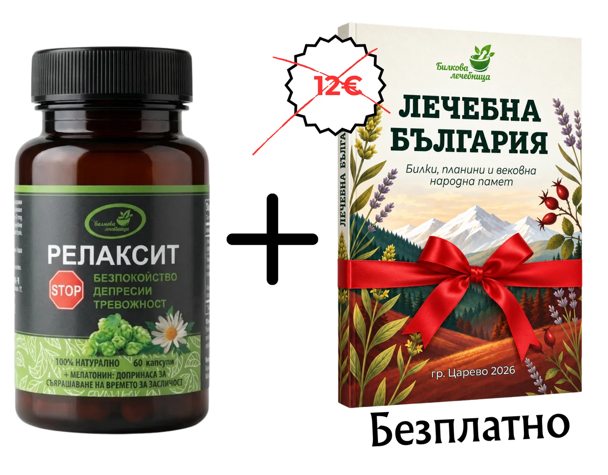Релаксит с подарък книга Лечебна България